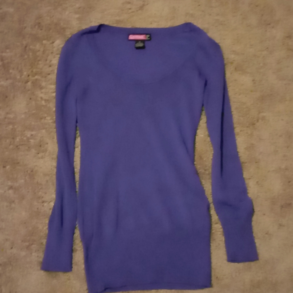 Purple Long sleeve shirt